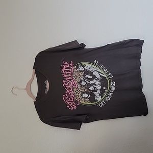 Grunge Aerosmith Tee Shrit